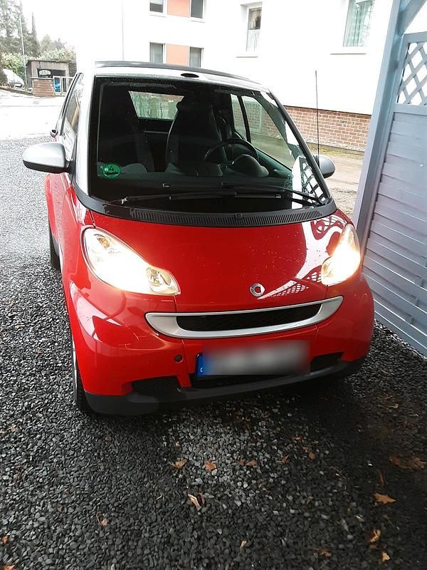 Gebraucht Smart ForTwo Cabrio 71 PS (52 kW) 2009 Rot Cabrio