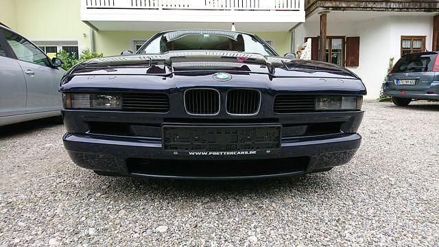 Blau metallic Gebraucht 1994 BMW 850 Coupé | 65.500 € - Bild 1/4
