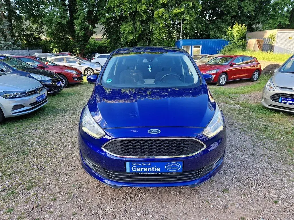 Gebraucht Ford C-MAX 125 PS (91 kW) 2016 Indicblau metallic Van / Kleinbus