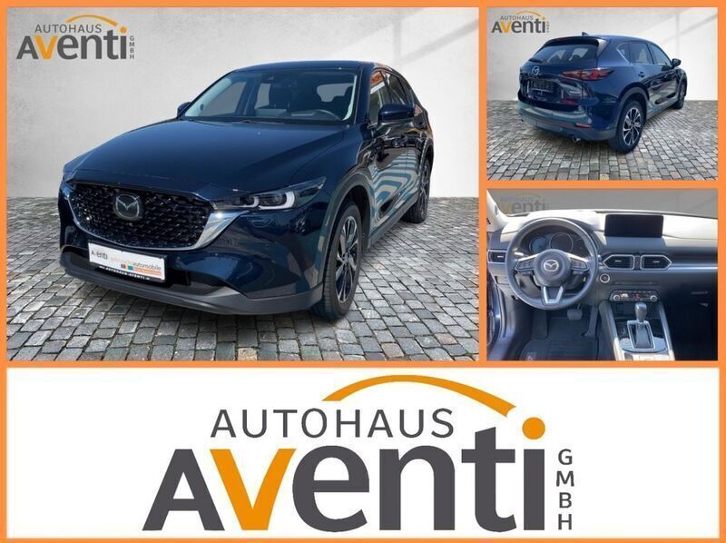 Blau Gebraucht 2022 Mazda CX-5 Sports-Line SUV | 31.479 € (Fairer Preis) - Bild 1/4