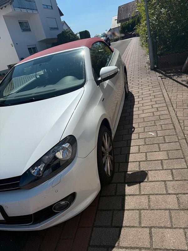 Gebraucht VW Golf Cabriolet LOUNGE 125 PS (91 kW) 2016 Weiß Cabrio