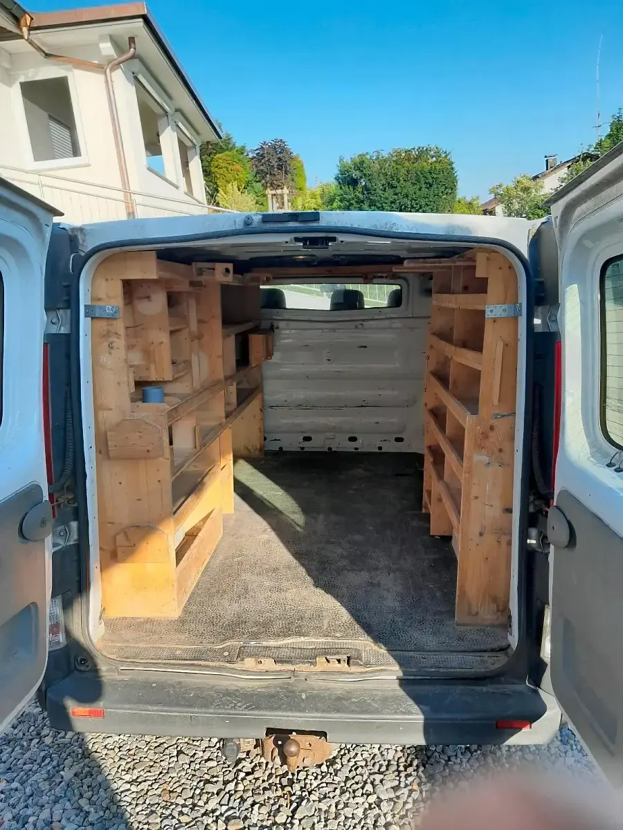 Gebraucht Renault Trafic 115 PS (84 kW) 2007 Weiß Van / Kleinbus