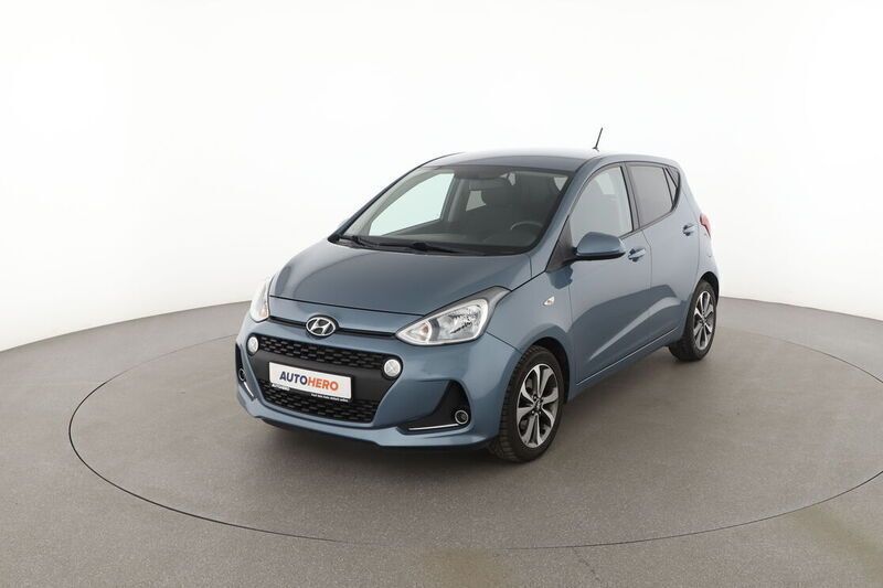 Blau Gebraucht 2019 Hyundai i10 Trend Kleinwagen | 9.770 € (Guter Preis) - Bild 1/4
