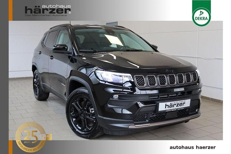 Schwarz Gebraucht 2022 Jeep Compass Limited SUV | 24.790 € (Superpreis) - Bild 1/4