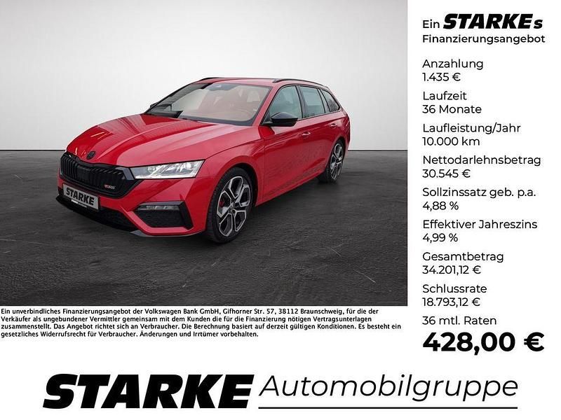 Velvetrot premium metallic Gebraucht 2022 Skoda Octavia RS Kombi | 31.980 € (Fairer Preis) - Bild 1/4