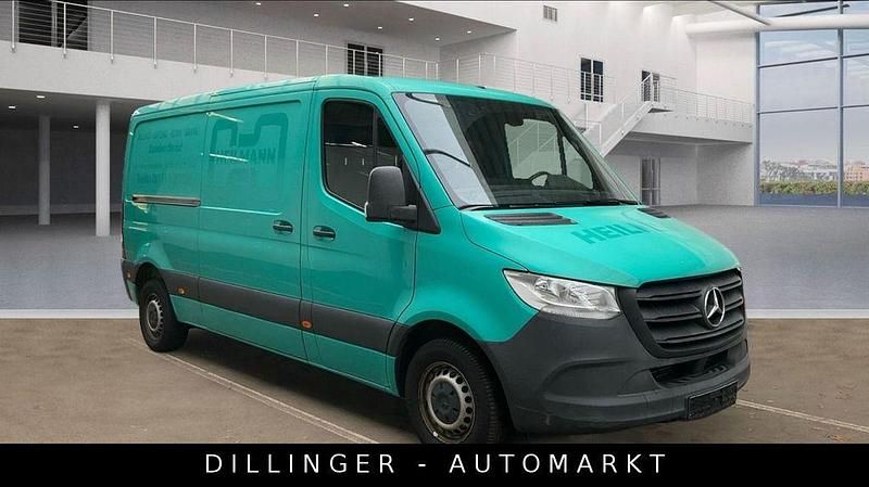 Grün Gebraucht 2021 Mercedes Sprinter Van | 17.890 € (Superpreis) - Bild 1/4