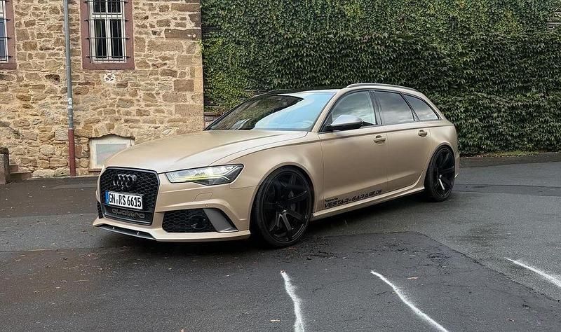 Beige Gebraucht 2016 Audi RS6 Performance Kombi | 42.500 € (Teuer) - Bild 1/4