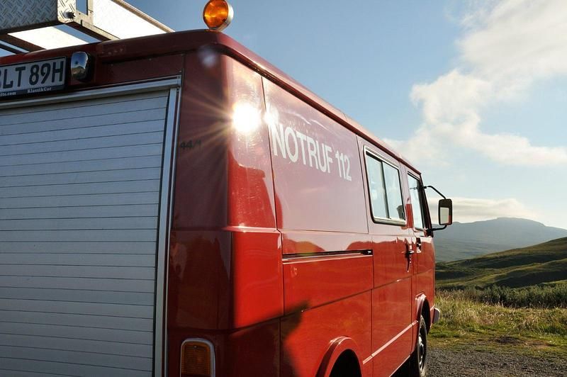 Gebraucht VW LT 90 PS (66 kW) 1989 Rot Van / Kleinbus