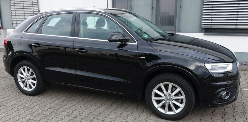 Schwarz Gebraucht 2013 Audi Q3 S-Line SUV | 11.900 € (Fairer Preis) - Bild 1/4