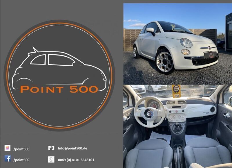 Weiß Gebraucht 2013 Fiat 500 Kleinwagen | 5.980 € (Guter Preis) - Bild 1/4