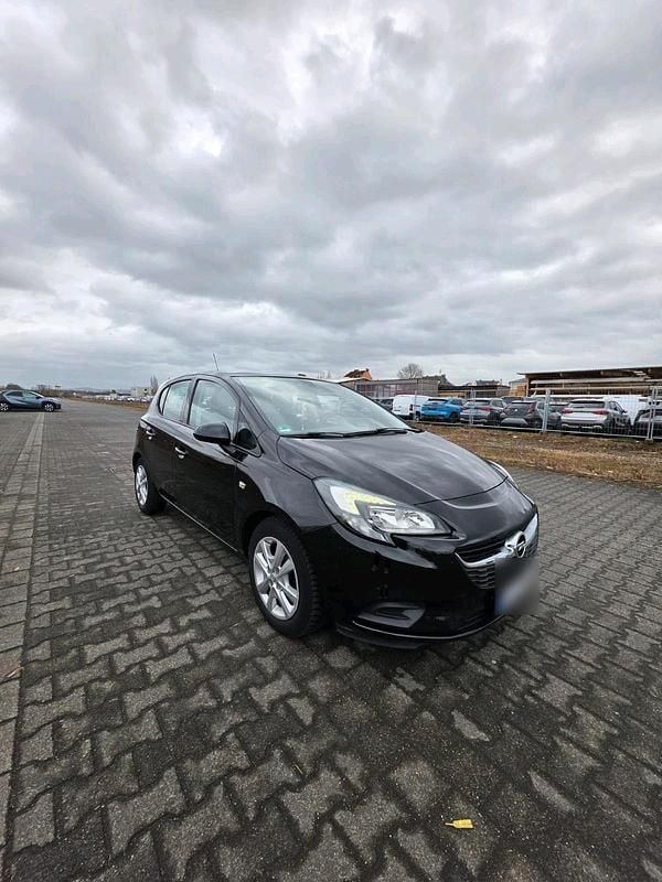 Gebraucht Opel Corsa 90 PS (66 kW) 2016 Schwarz Kleinwagen
