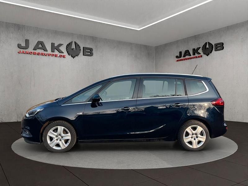 Gebraucht Opel Zafira Innovation 120 PS (88 kW) 2017 Blau Van / Kleinbus