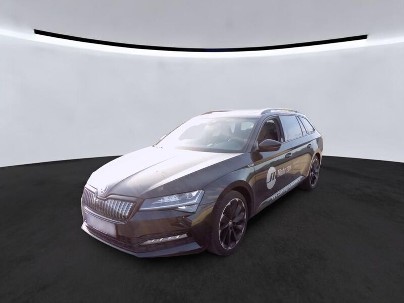 Schwarz Gebraucht 2022 Skoda Superb SportLine Limousine | 23.990 € (Guter Preis) - Bild 1/4