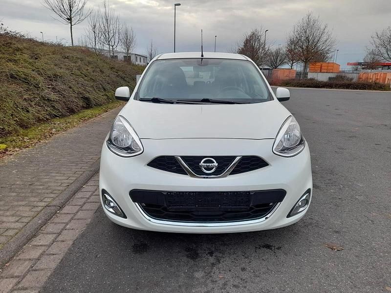 Weiß Gebraucht 2017 Nissan Micra Acenta Kleinwagen | 6.999 € (Fairer Preis) - Bild 1/4