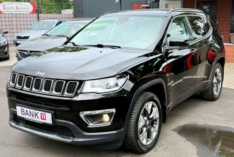 Schwarz Gebraucht 2019 Jeep Compass Limited SUV | 18.499 € (Fairer Preis) - Bild 1/4