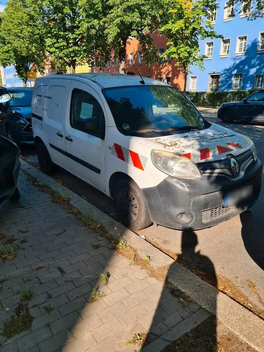 Gebraucht Renault Kangoo 75 PS (55 kW) 2013 Weiß Van / Kleinbus
