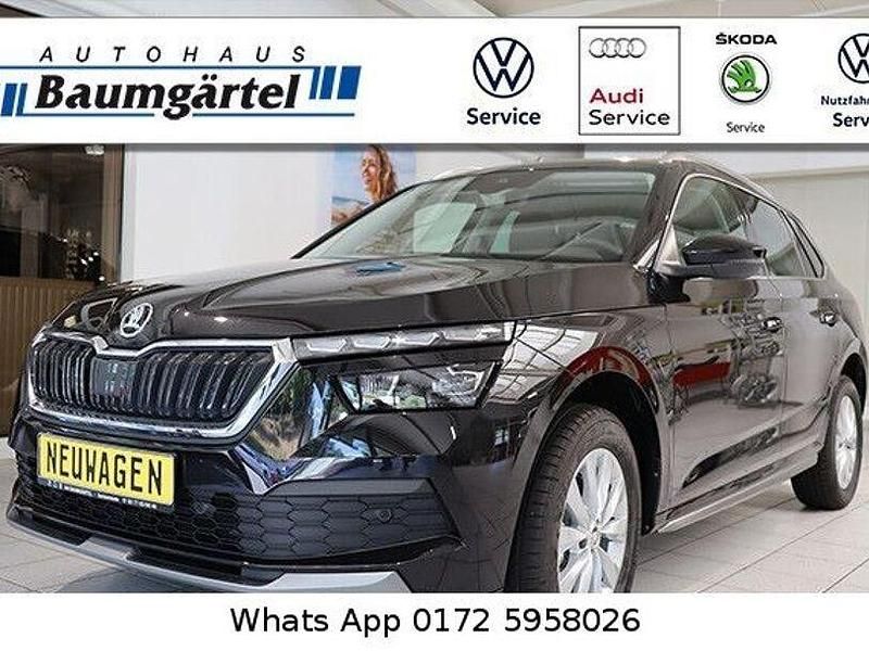 Schwarz Gebraucht 2021 Skoda Kamiq Style SUV | 21.990 € (Etwas zu teuer) - Bild 1/4