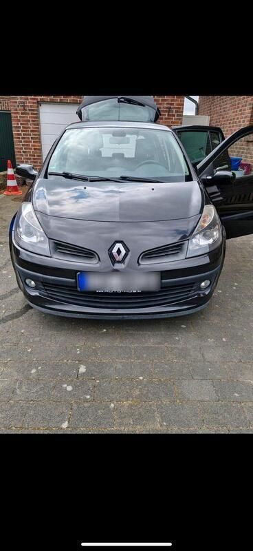 Schwarz Gebraucht 2008 Renault Clio II Kleinwagen | 2.800 € - Bild 1/4