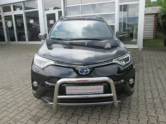 Gebraucht Toyota RAV4 Hybrid Basis 197 PS (144 kW) 2017 Mysticschwarz mica SUV