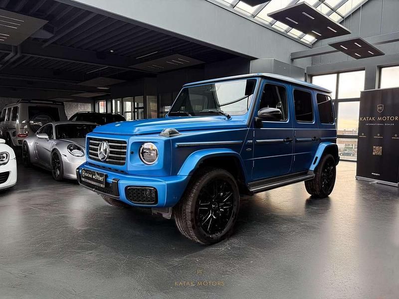 Neu Mercedes G580 AMG Edition 1 431 kW (587 PS) 2025 Suedseeblau magno SUV