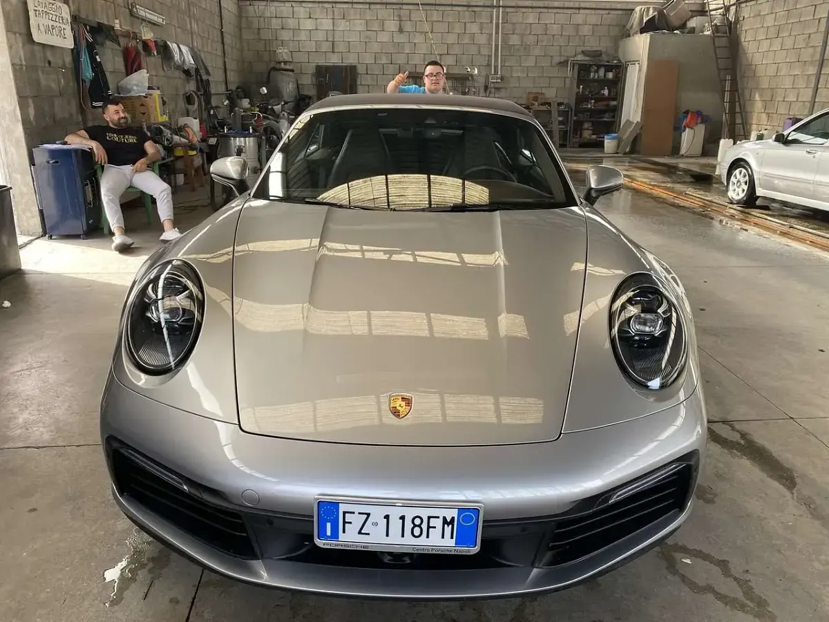 Gebraucht Porsche 992 450 PS (330 kW) 2019 Silber Cabrio