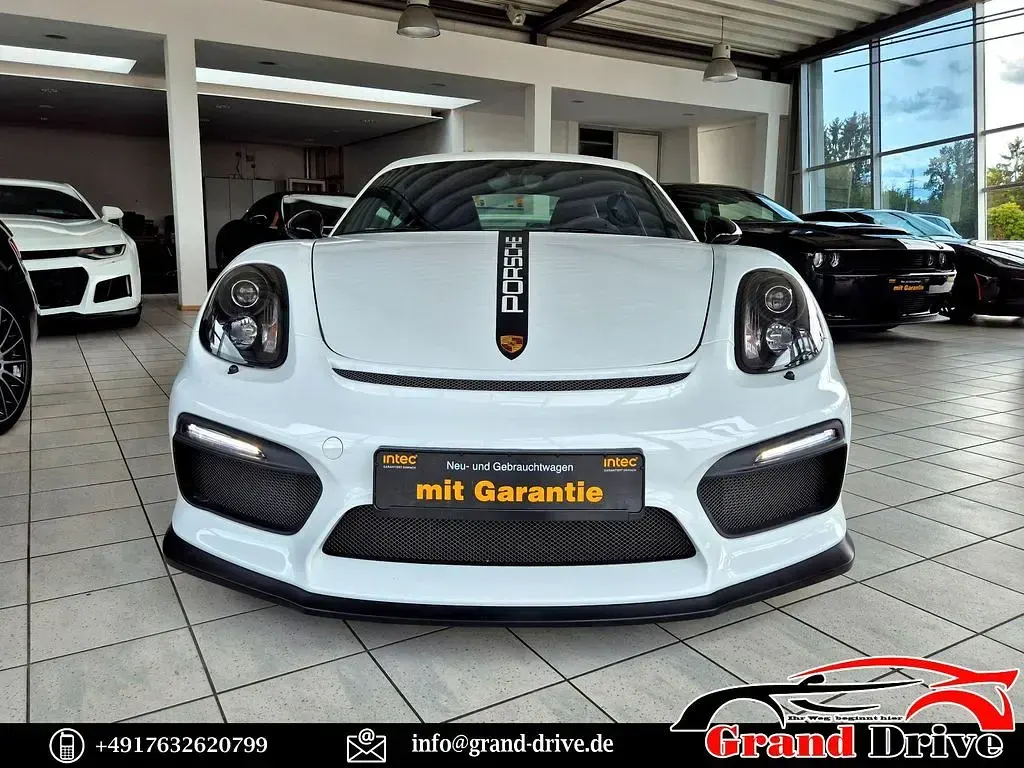 Gebraucht Porsche Cayman GT4 385 PS (283 kW) 2016 Weiß Coupé
