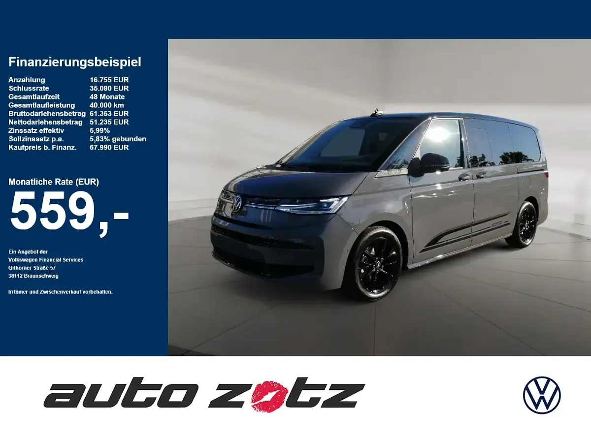 Gebraucht VW Multivan 177 PS (130 kW) 2026 Van / Kleinbus