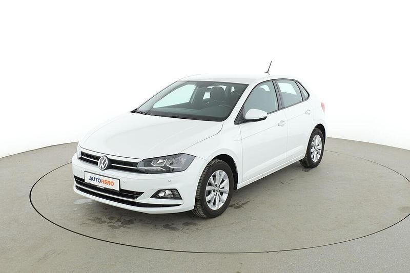 Gebraucht VW Polo Highline 95 PS (69 kW) 2019 Weiß Kleinwagen