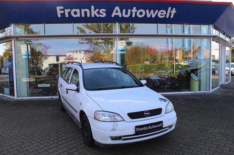 Gebraucht Opel Astra 84 PS (61 kW) 2001 Weiß Limousine