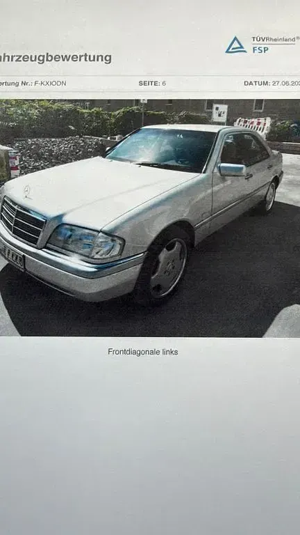 Gebraucht Mercedes C180 Elegance 122 PS (89 kW) 1996 Silber Limousine
