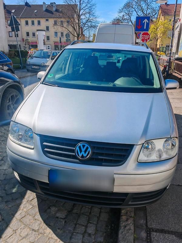 Gebraucht VW Touran 105 PS (77 kW) 2005 Silber Van / Kleinbus