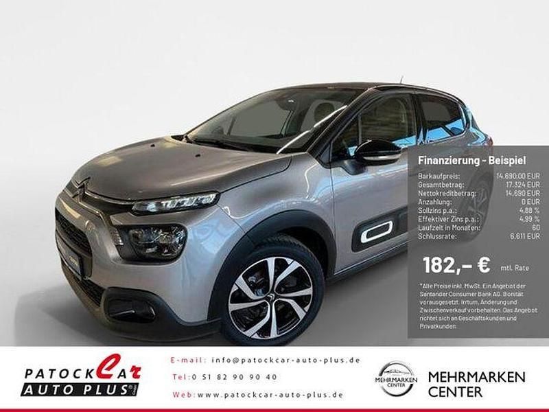 Grau Gebraucht 2023 Citroën C3 PureTech Kleinwagen | 14.690 € (Etwas zu teuer) - Bild 1/4