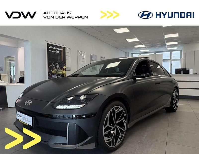 Nocturne gray matt (grau) Neu 2025 Hyundai Ioniq 6 Limousine | 54.390 € (Teuer) - Bild 1/4