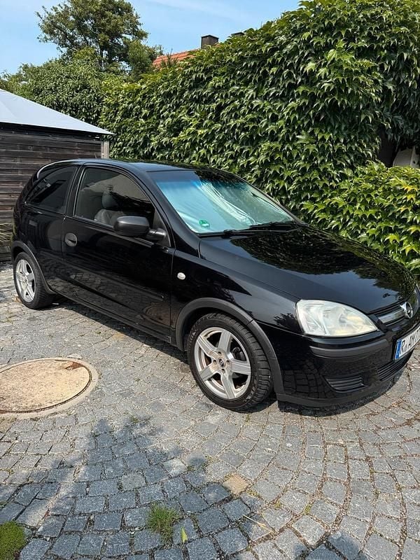 Schwarz Gebraucht 2003 Opel Corsa | 400 € (Superpreis) - Bild 1/4