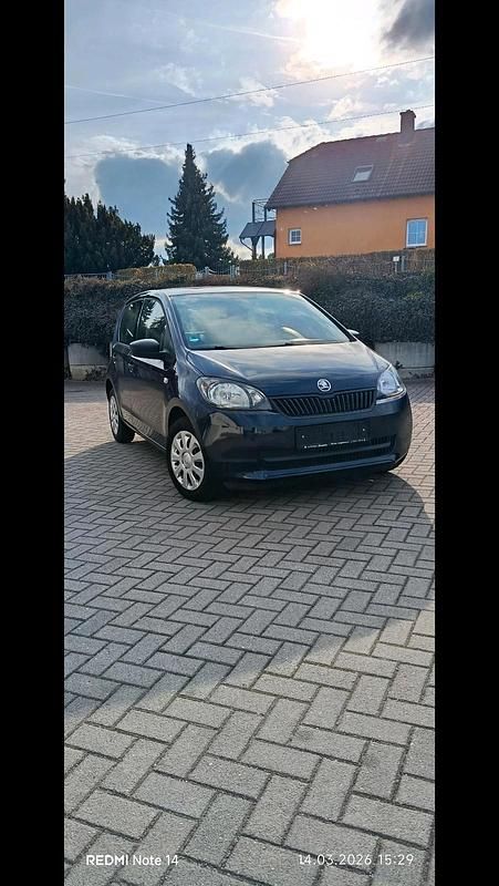 Gebraucht Skoda Citigo 60 PS (44 kW) 2014 Blau Kleinwagen