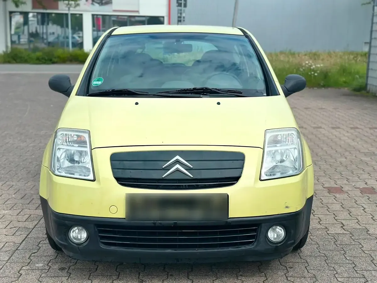 Gebraucht Citroën C2 60 PS (44 kW) 2005 Gelb Kleinwagen
