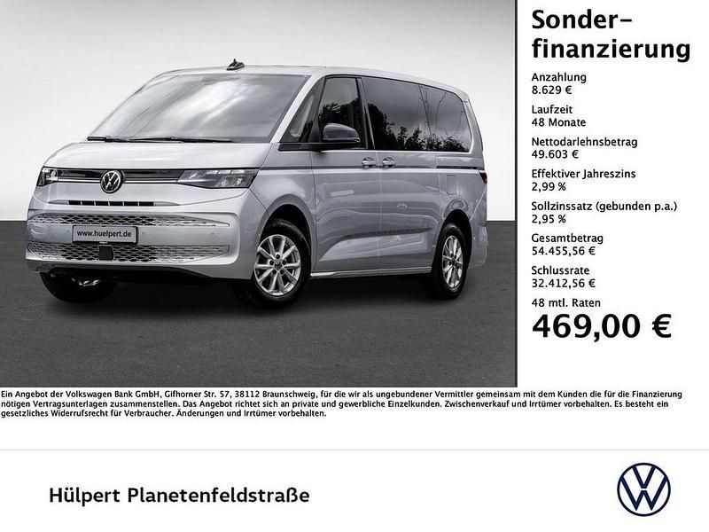 Silber Gebraucht 2024 VW T7 Life Van | 58.232 € (Teuer) - Bild 1/4
