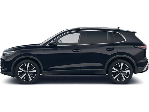 Neu VW Tiguan Elegance 150 PS (110 kW) 2025 Schwarz (grenadillschwarz metallic) SUV