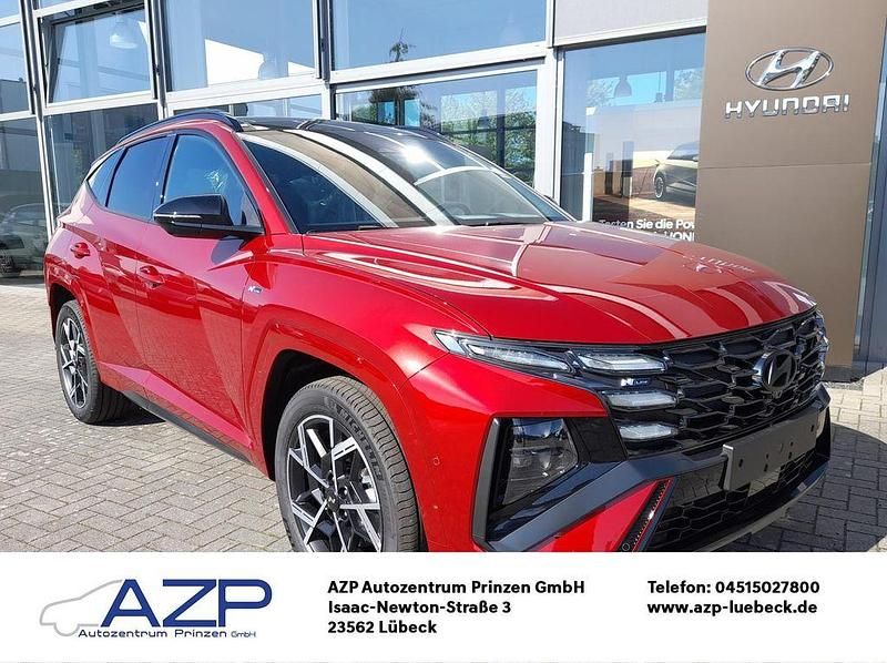 Rot Neu 2025 Hyundai Tucson N Line SUV | 42.680 € (Etwas zu teuer) - Bild 1/4