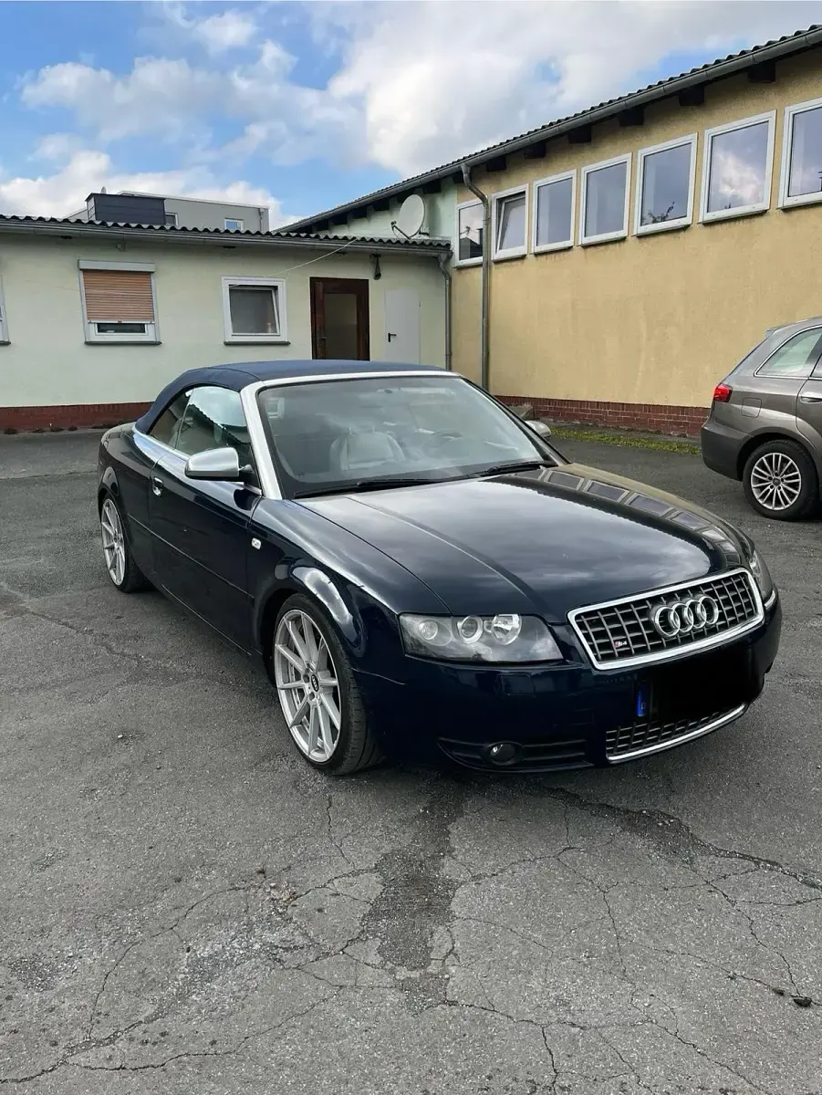 Gebraucht Audi S4 Cabriolet 344 PS (253 kW) 2004 Blau Cabrio