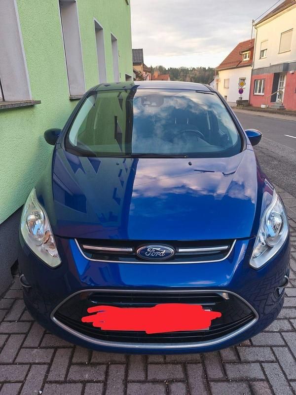 Gebraucht Ford C-MAX Titanium 125 PS (91 kW) 2015 Blau Van / Kleinbus