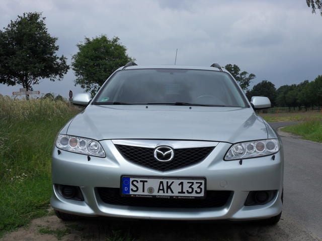 Gebraucht Mazda 6 222 PS (163 kW) 2004 Silber metallic Kombi