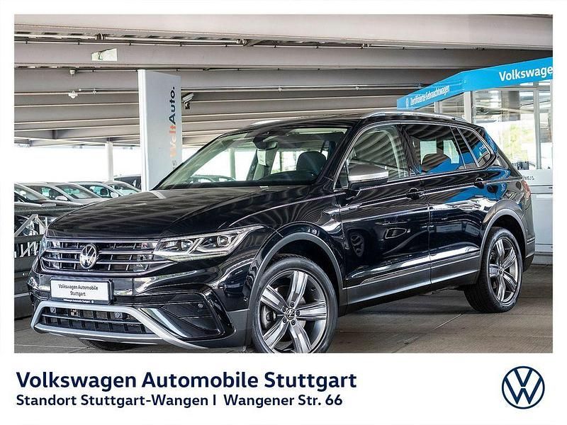 Schwarz Gebraucht 2022 VW Tiguan Allspace Elegance SUV | 33.830 € (Guter Preis) - Bild 1/4