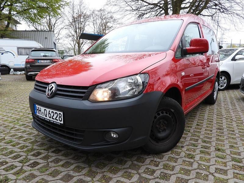 Gebraucht VW Caddy Trendline 105 PS (77 kW) 2011 Rot Van / Kleinbus