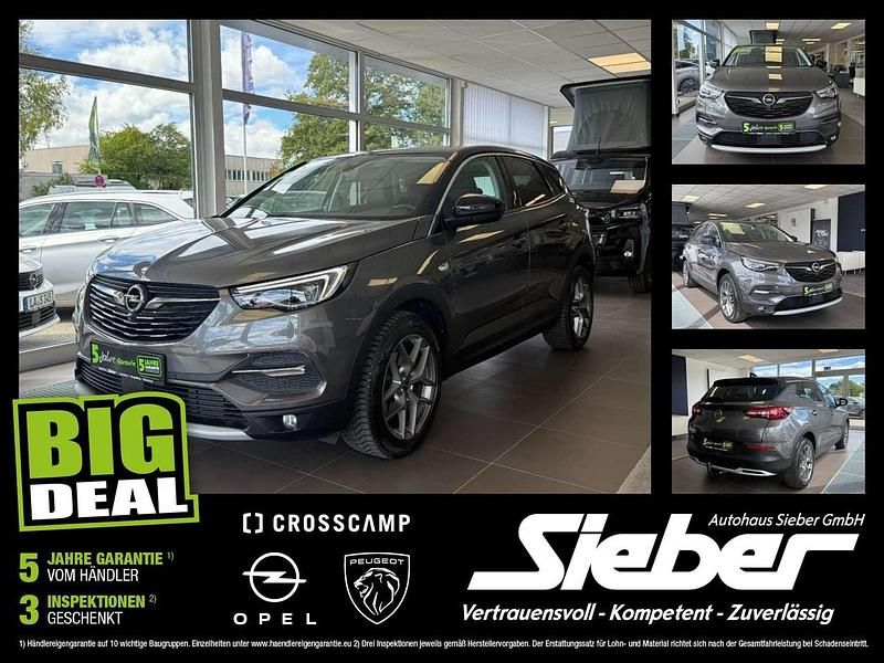 Mondstein grau/e:vulkan grau Gebraucht 2020 Opel Grandland X Innovation SUV | 18.990 € (Guter Preis) - Bild 1/4