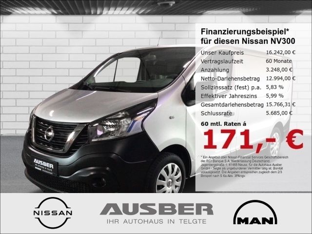 M) (grau Gebraucht 2018 Nissan NV300 Comfort Van | 16.242 € (Superpreis) - Bild 1/3