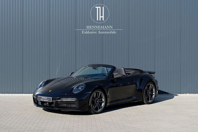 Schwarz Gebraucht 2023 Porsche 911 Turbo S Cabriolet Sport Cabrio | 244.890 € (Teuer) - Bild 1/4
