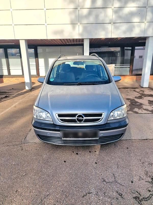 Silber Gebraucht 2007 Opel Zafira Njoy Van / Kleinbus | 1.500 € (Superpreis) - Bild 1/4