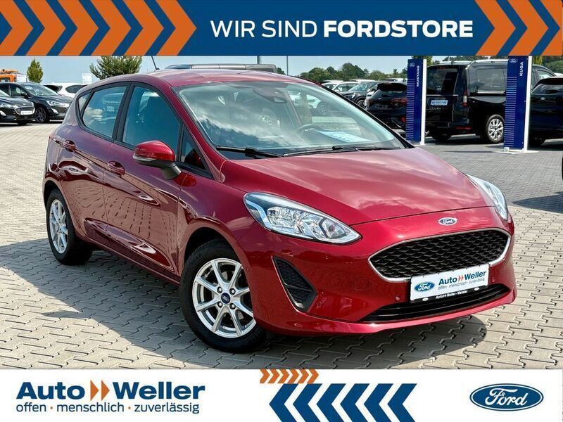 Rot Gebraucht 2021 Ford Fiesta Cool & Connect Kleinwagen | 13.990 € (Fairer Preis) - Bild 1/4