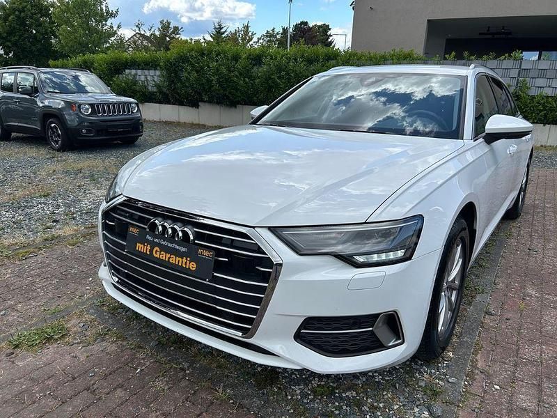 Weiß Gebraucht 2022 Audi A6 Sport Kombi | 24.990 € (Guter Preis) - Bild 1/4